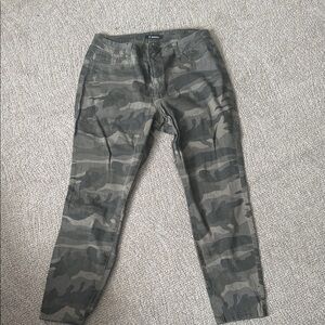 d. jeans Women's Camouflage Boot Cut Jeans